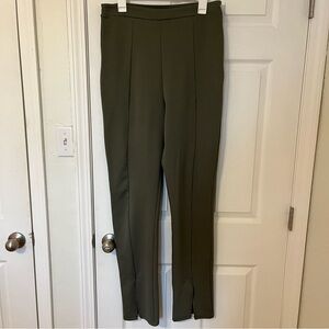 flounce london split leg stretch pants size 12